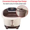 480W Kadica na kúpeľ nôh Kúpeľ nôh 110V/220V Plne automatická Elektrická masážna umývadlo na nohy Kúrenie Konštantná teplota Domáca terapia nôh