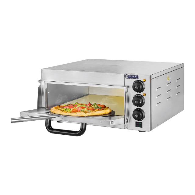 Pizza Oven Single Chamber Timer 120Min Royal Catering
