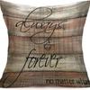 American Retro Printed Linen Pillowcase Living Room Sofa Office Pillow Car Cushion Cover