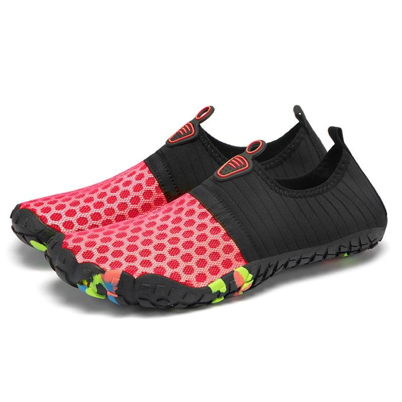 Scarpe da Guado e River Tracing a Cinque Dita da Esterno Anfibie a Suola Morbida Scarpe da Spiaggia per Nuoto Calzature Scarpe da Guado