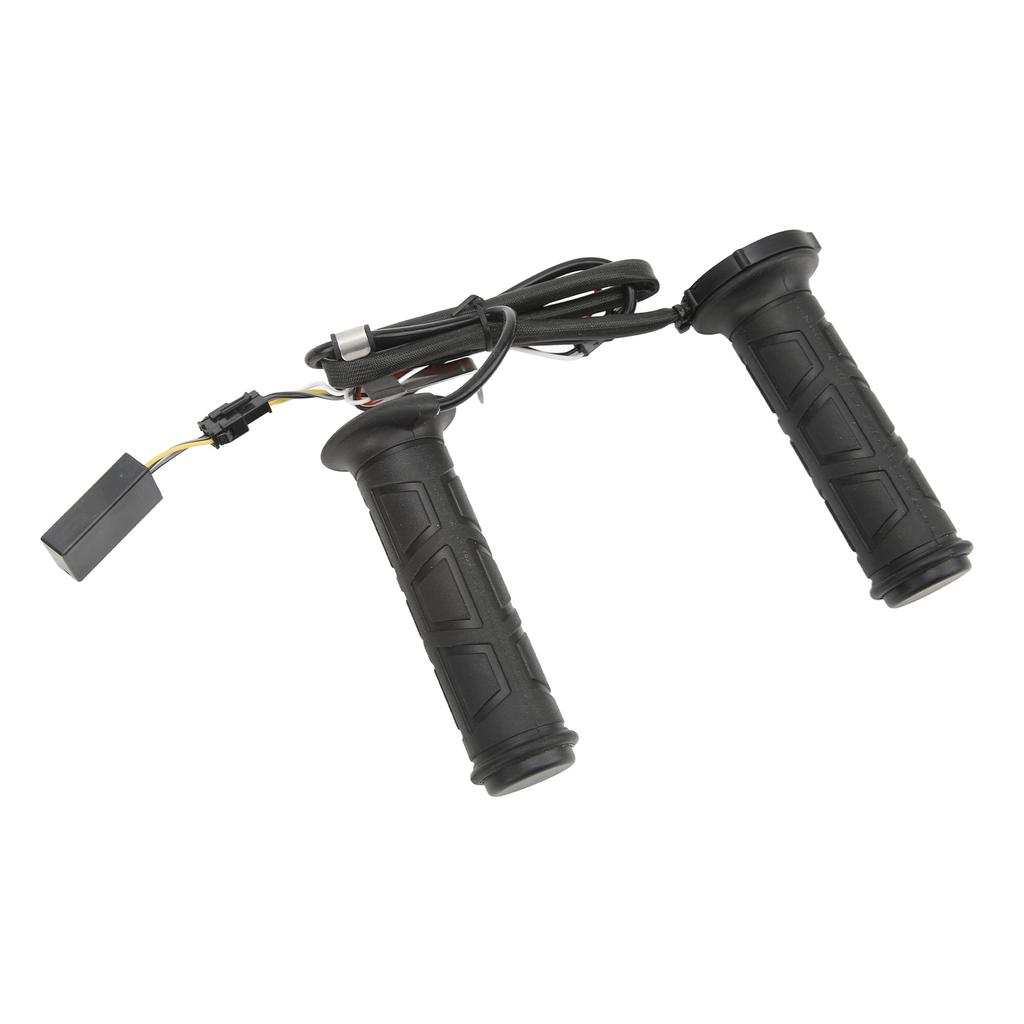 Motorcycle Heated Hand Grips 12V DC 15?35W Electric Hot Heat Adjustable Temperature Handlebar for