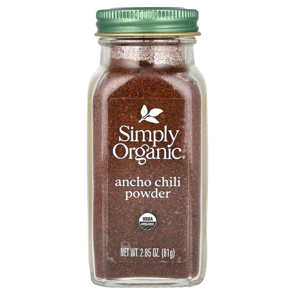 Simply Organics Ancho Chili Powder 2.85 oz (81 g)
