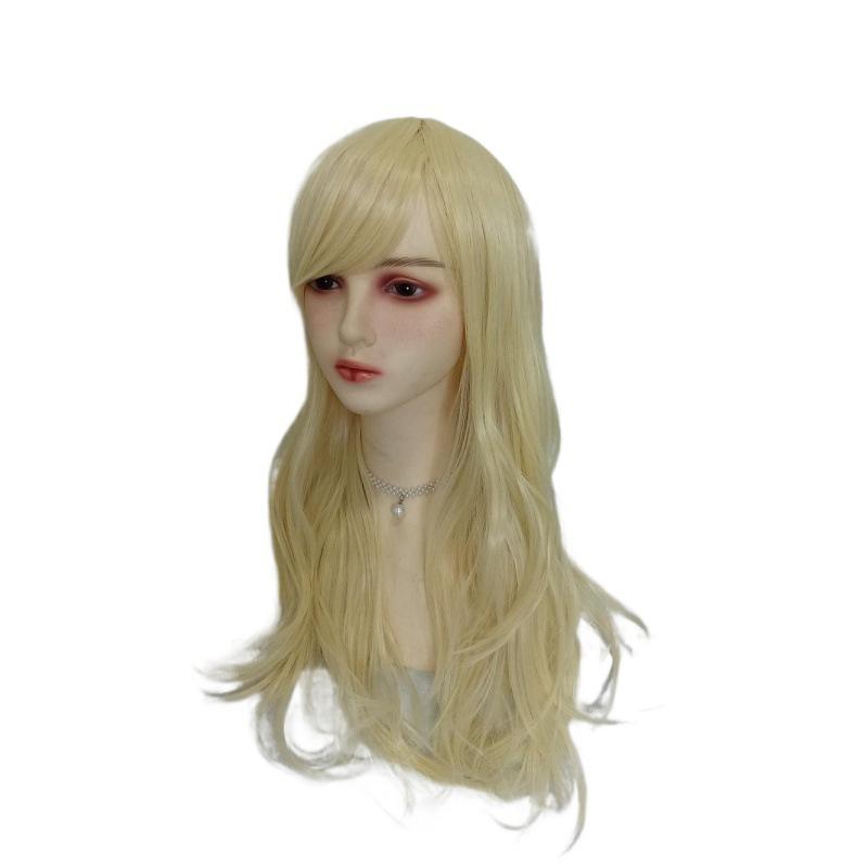 Applejack Same Style Wig Light Brown Gradient Long Hair Cosplay Anime Style Wig
