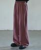 Seukeulaeteulpigsel Garment-Dyed Flare Training Pants [Wine]