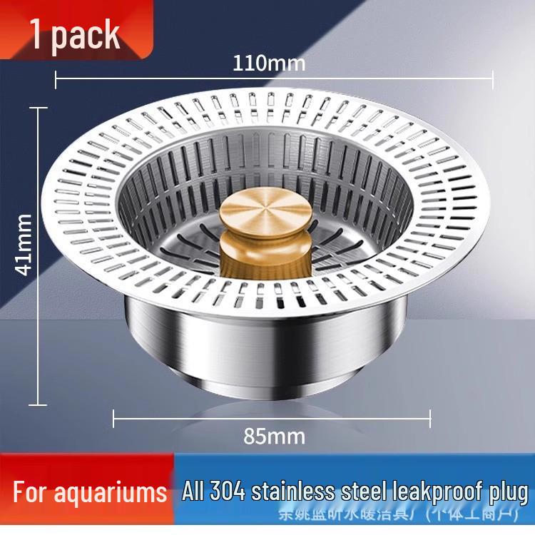 Push-Type Sink Leak Stopper: Universal Bounce Core Drainer & Deodorant Filter for Washbasins