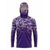 Cross-border Men's Fishing Suit Outdoor Long-sleeved Sunscreen Suit Camouflage Fishing Suit Luya Mask Integrated Cycling Suit