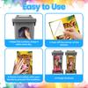 PVC Stickers Self-adhesive Decorative Stickers Decals for Trash Decoration Leopard 820x380mm