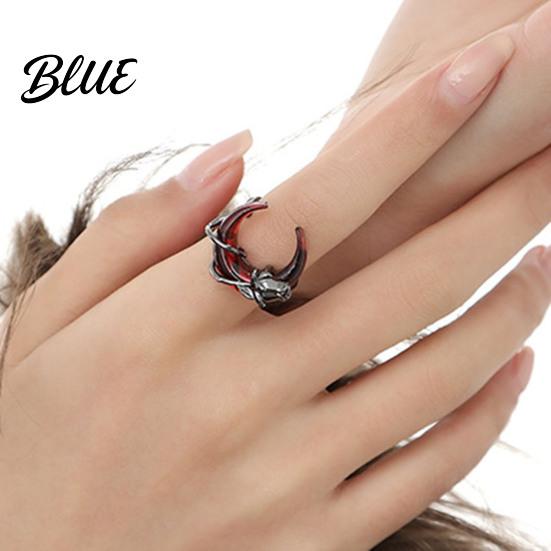 Ring Drop Earrings Asymmetric Tassel Design Moon Crowd-pleasing Decor Finger