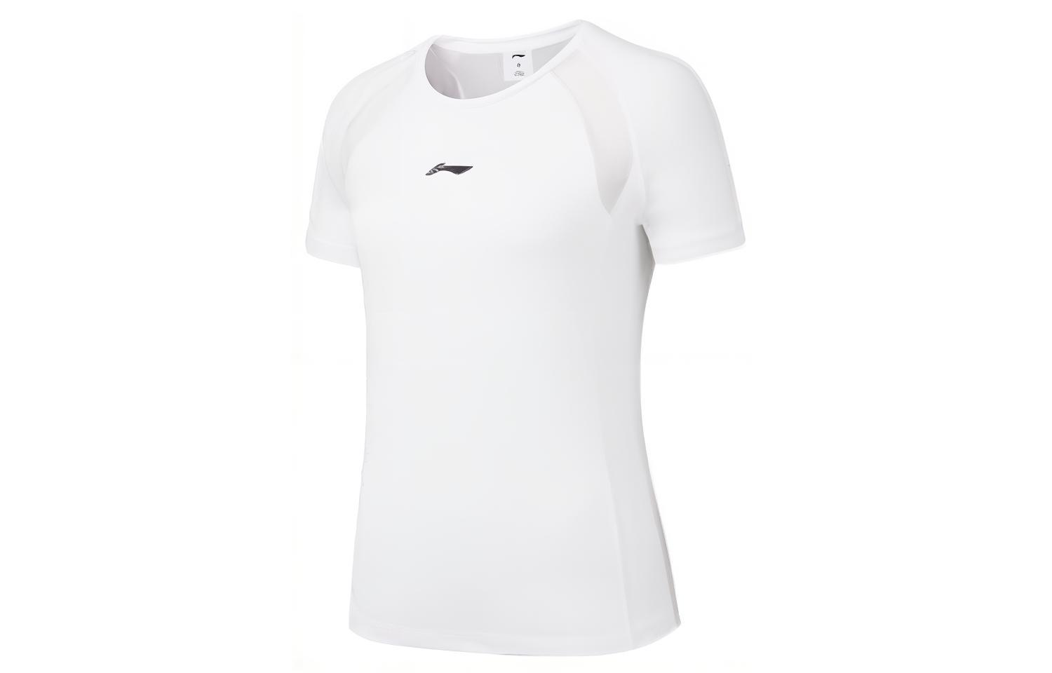 Li Ning Sports Life Collection Raglan Sleeve T Shirt Women s White YTST042-1 L