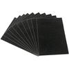 Audiophile Glitter Sticker 10 A4 Fluorescent Sheets for Jumbo A4 Cut To Your Glitter Cheering Fan Colorful Handmade Concert DIY Sparkling Gift Black