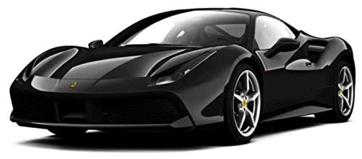 

Bburago Ferrari масштабная литая модель Ferrari 488 GTB 1/43 автомобиль, (черный) [Использовал] чёрный