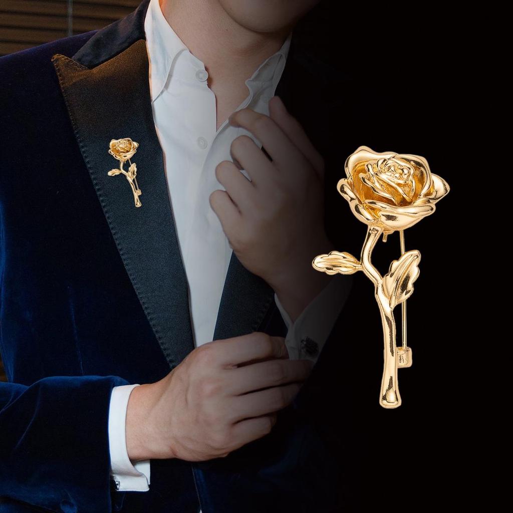 Unisex Fashion Suit Brooch & Corsage Pin for Sweaters