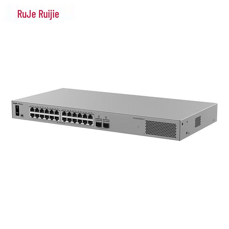 Ruijie RG-ES224G2MS-P-E 24-Port Gigabit Managed PoE+ Switch
