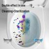 Disposable Dual-Action Toilet Bowl Cleaner: Deodorizes, De-scales, and Eliminates Odors