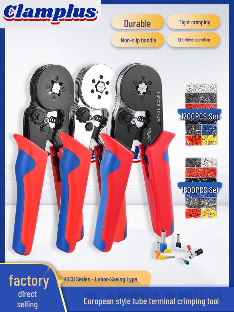 VE/EN/TE Pre-insulated Terminal Crimping Pliers & Pin Wiring Kit
