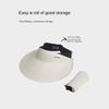 Foldable Women Sun Hat Sun Protection Summer Sun Hat Fashion Seamless Visor Cap  Holiday