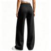 Women's Casual High Waist Wide Leg Stretchy Sweatpants with Pockets for Workout and