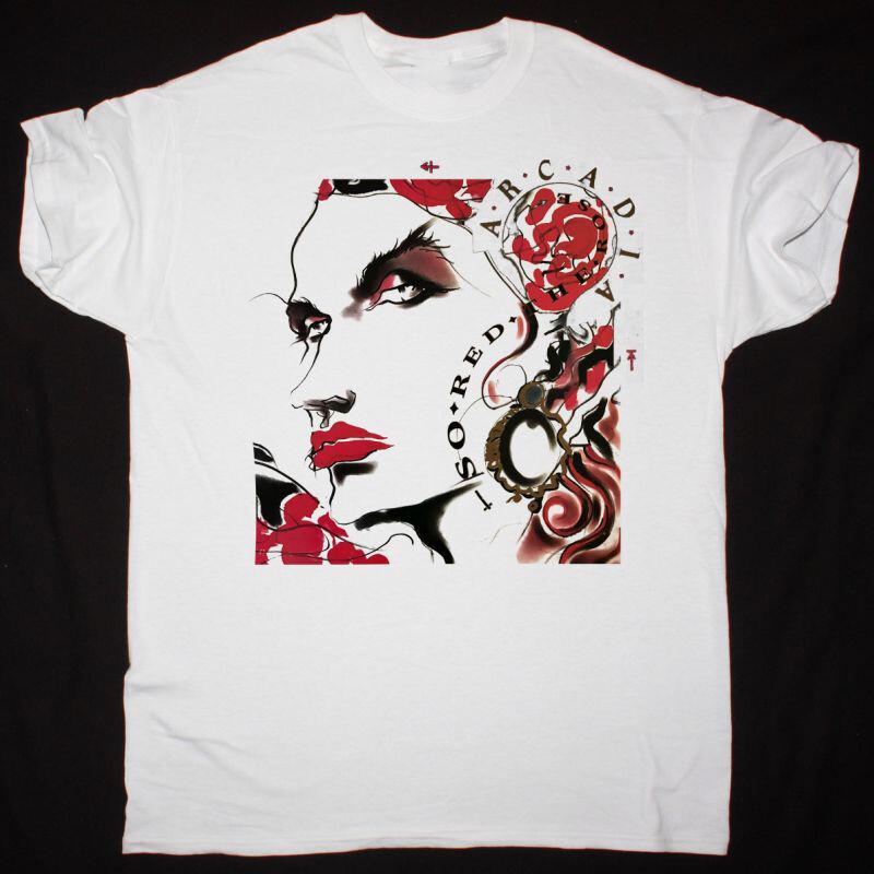 ARCADIA SO RED THE ROSE NEW WHITE Unisex Cotton t-shirt All Sizes Unisex T-Shirt M