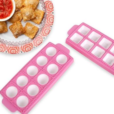 Multifunktionale Kunststoff-Teigtaschenform Backwerkzeug Teigtaschenform Handgemachte Kuchen Dekoration Mousse Gebäckwerkzeug