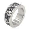 Extra Large Vintage Celtic Knot Stainless Steel Ring Rust Proof Fashion Jewelry