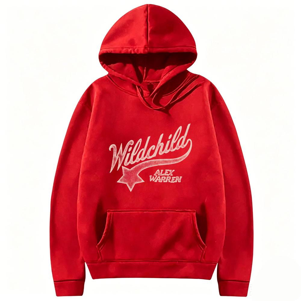Felpe Wildchild Alex Warren Moda Casual Felpe Stampate Unisex Manica Lunga Felpe Ample Casual Harajuku Streetwear