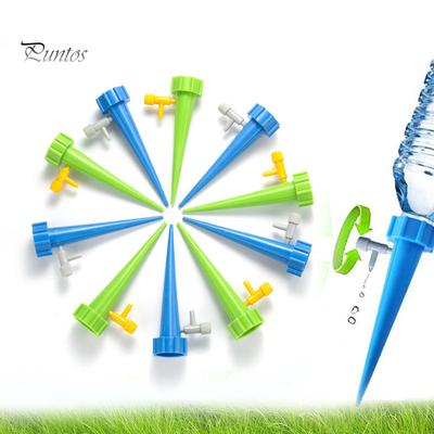 Puntos 6 pezzi regolabili fai da te flusso goccia irrigazione automatico piante in vaso irrigatori conici