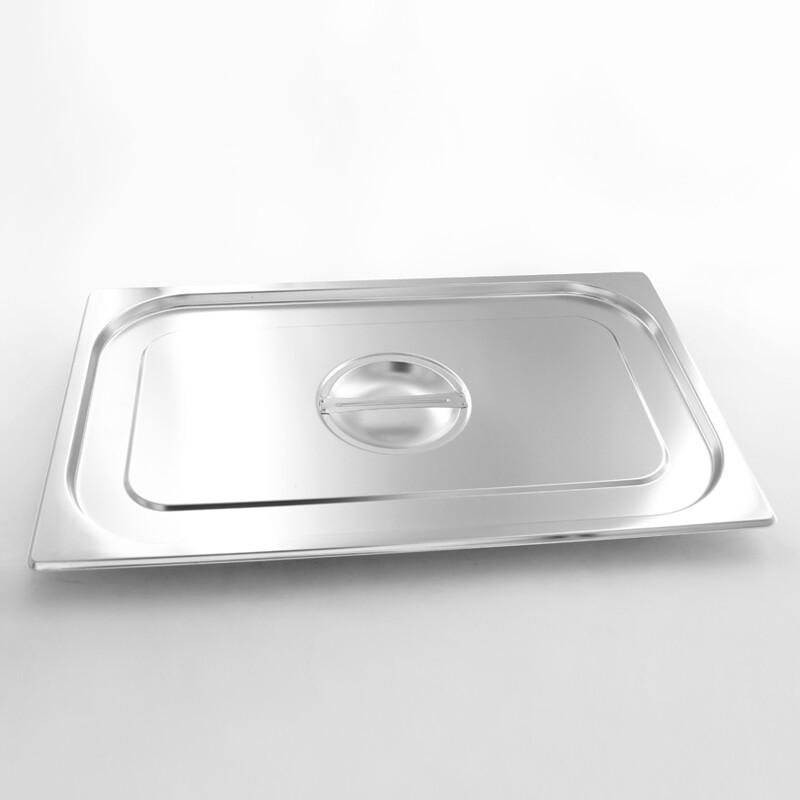 Xinjigaoge Stainless Steel GN Food Pans & Lids (5-Pack)