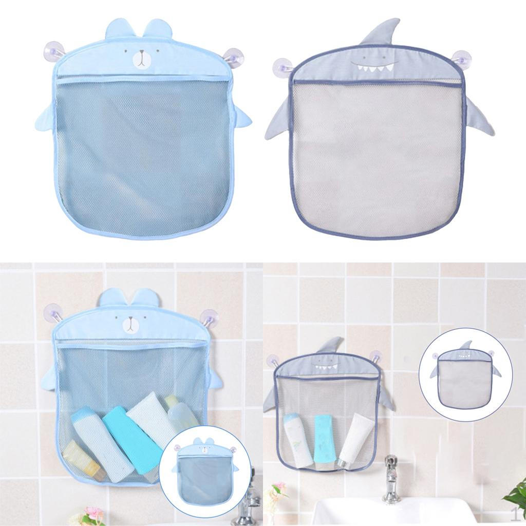 2 Storage Hanging Bag Mesh Bathroom Organiser Net