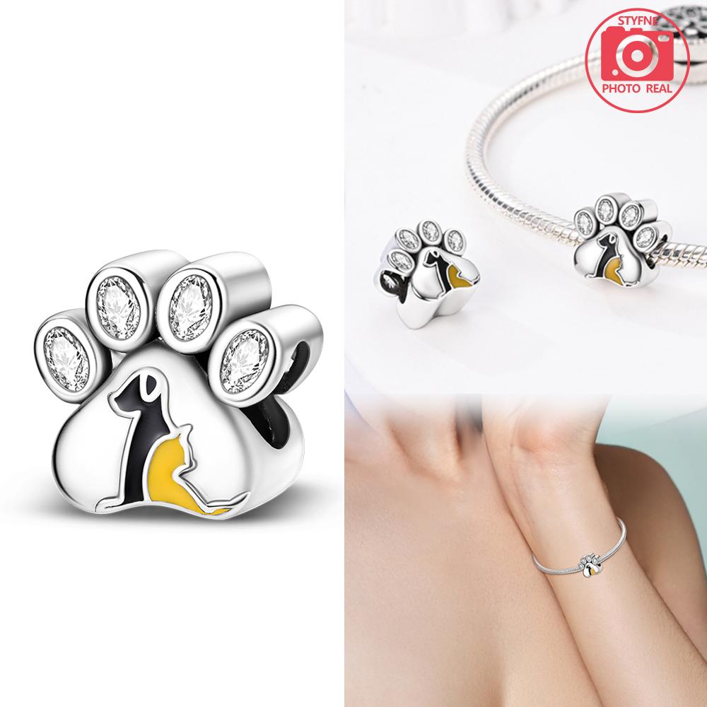 Dog Pet Charms Beads Copper Colors For Charms Copper Colors Original Bracelet For Jewelry Making