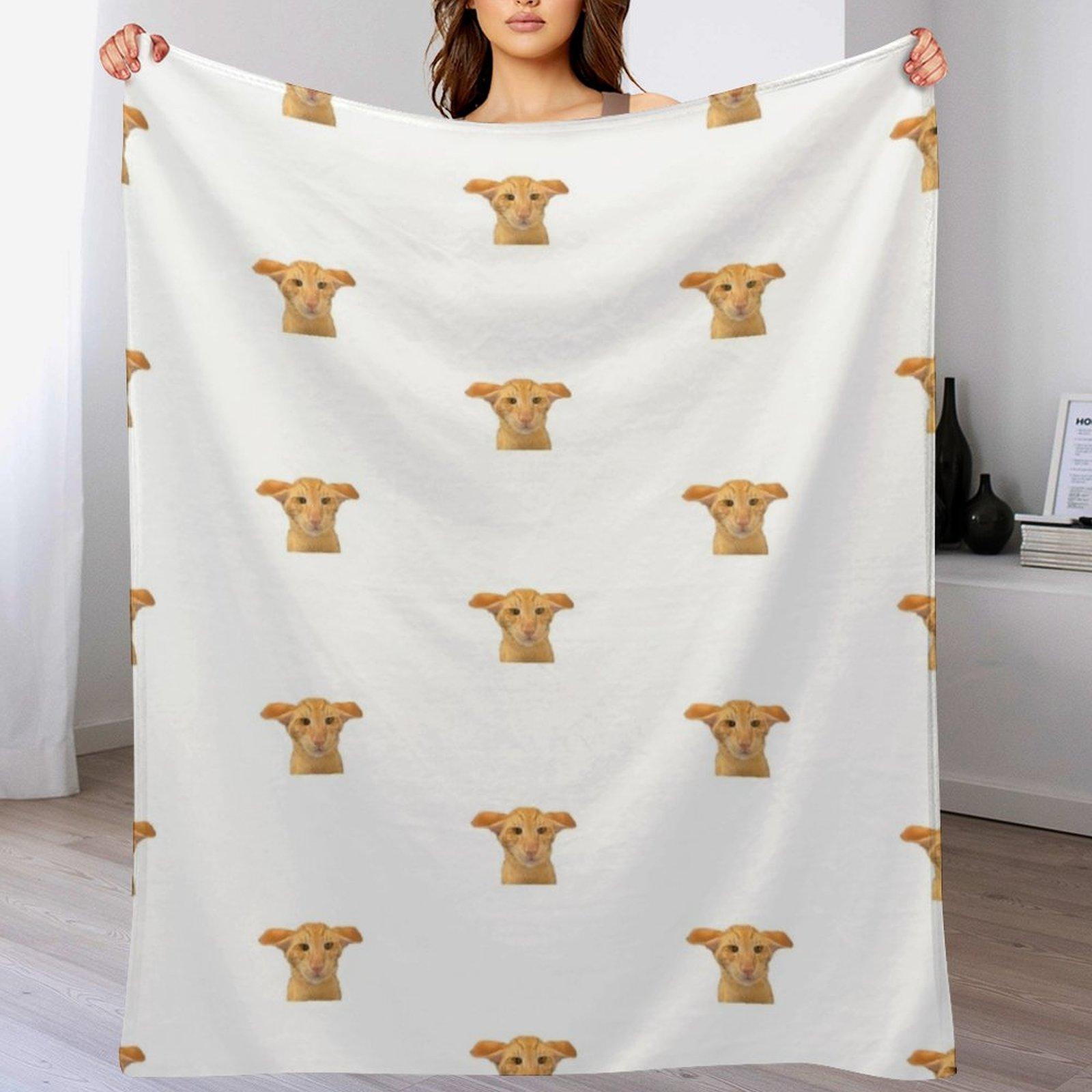 

Airplane Ear Keebler Throw Blanket Easy Care Comfortable Blanket for Couch 102x76cm(40x30in)