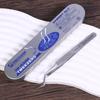 1Pc Stainless Steel Aax-17 Tin Positioning Tweezers Fine Pointed Tip For Precise Clamping Of Tin Wire Non-slip Wear-resistant