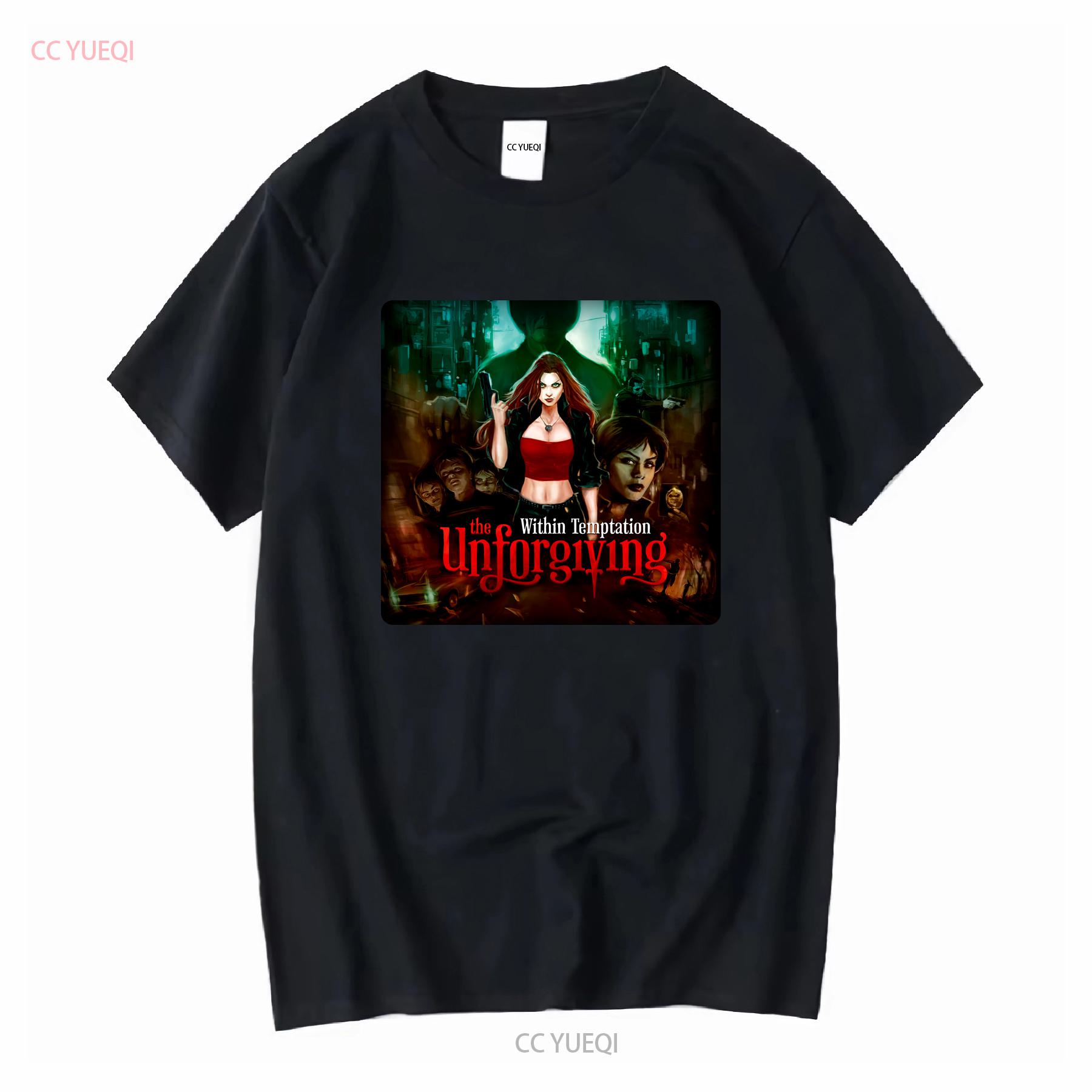 

Vintage Within Temptation T Shirt rock band ST8074 vintage Washed fashion Versatile Slightly Stretched Comfortable streetwear 4XL