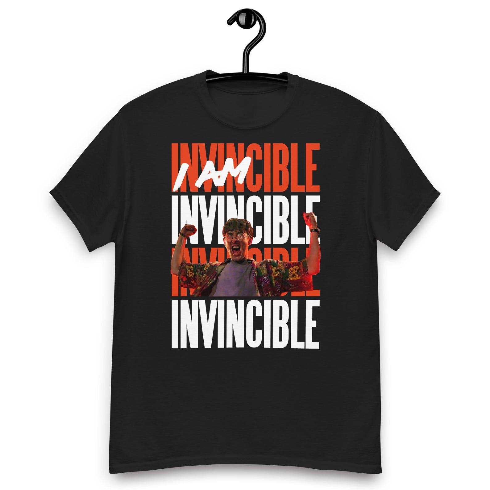 Boris Grishenko - I am Invincible! Quote T-shirt S