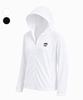 Helingbon Loose Fit Mesh Hooded Zip-Up Rash Guard Cover-Up (2 Colors) / Re332W