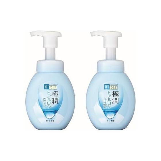 Hada Labo Gokujun Гиалуроновая пенка для умывания лица 160 мл x 2 шт. набор