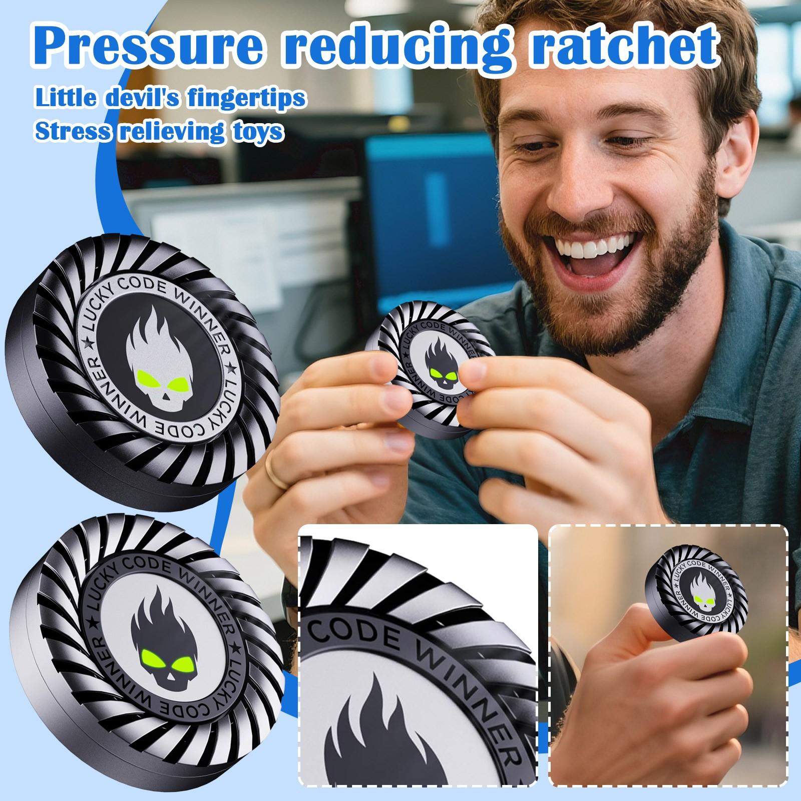 

For Adults Teens Desk Toy For Working Studying Waiting Gift And Festival Party (Silver) One Size срібний