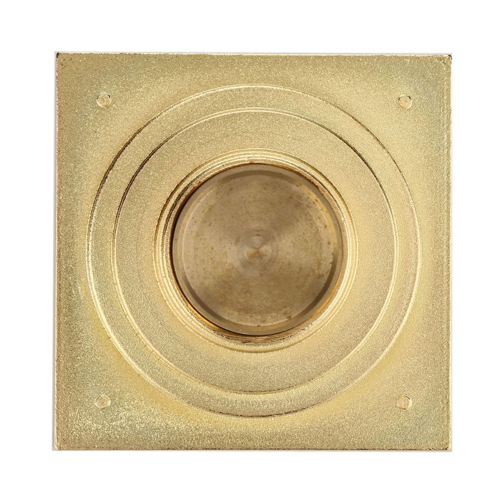 Square Bathroom Floor Drain With Strainer Antique Brass Drain Decorative Floor Drain Bathroom