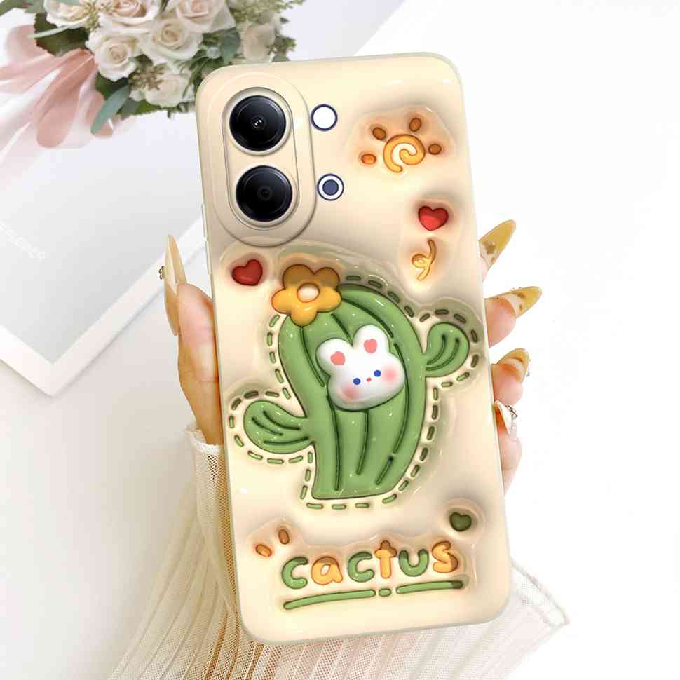 For Vivo Y05 4G 6.74" Case Silicone Back Cover Shockproof For Vivo Y11D VIVO Y05 4G Populairly Painted Butterflies Phone Cases