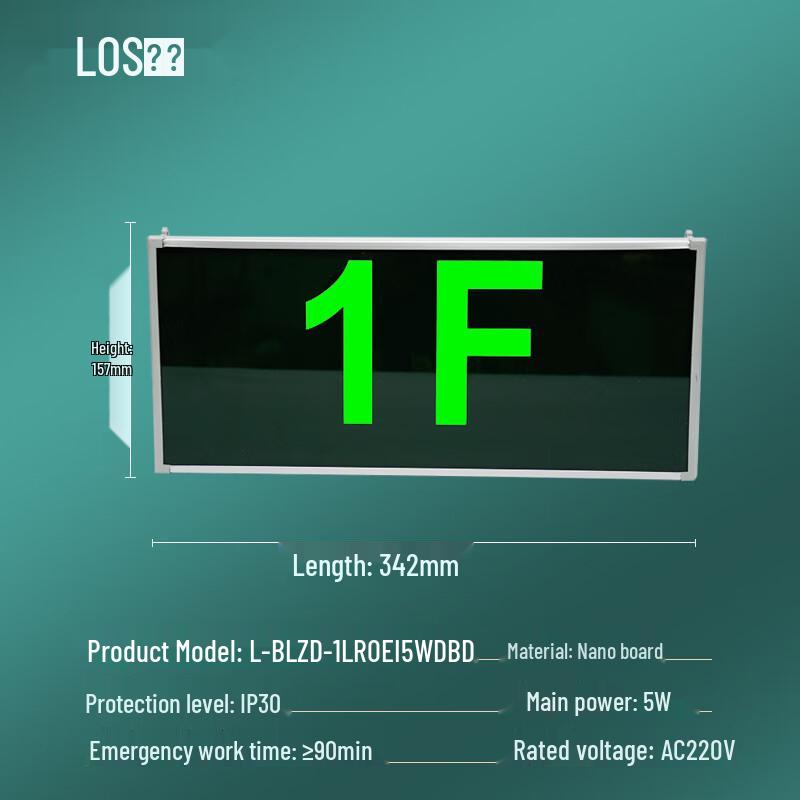 Emergency Exit Sign Light