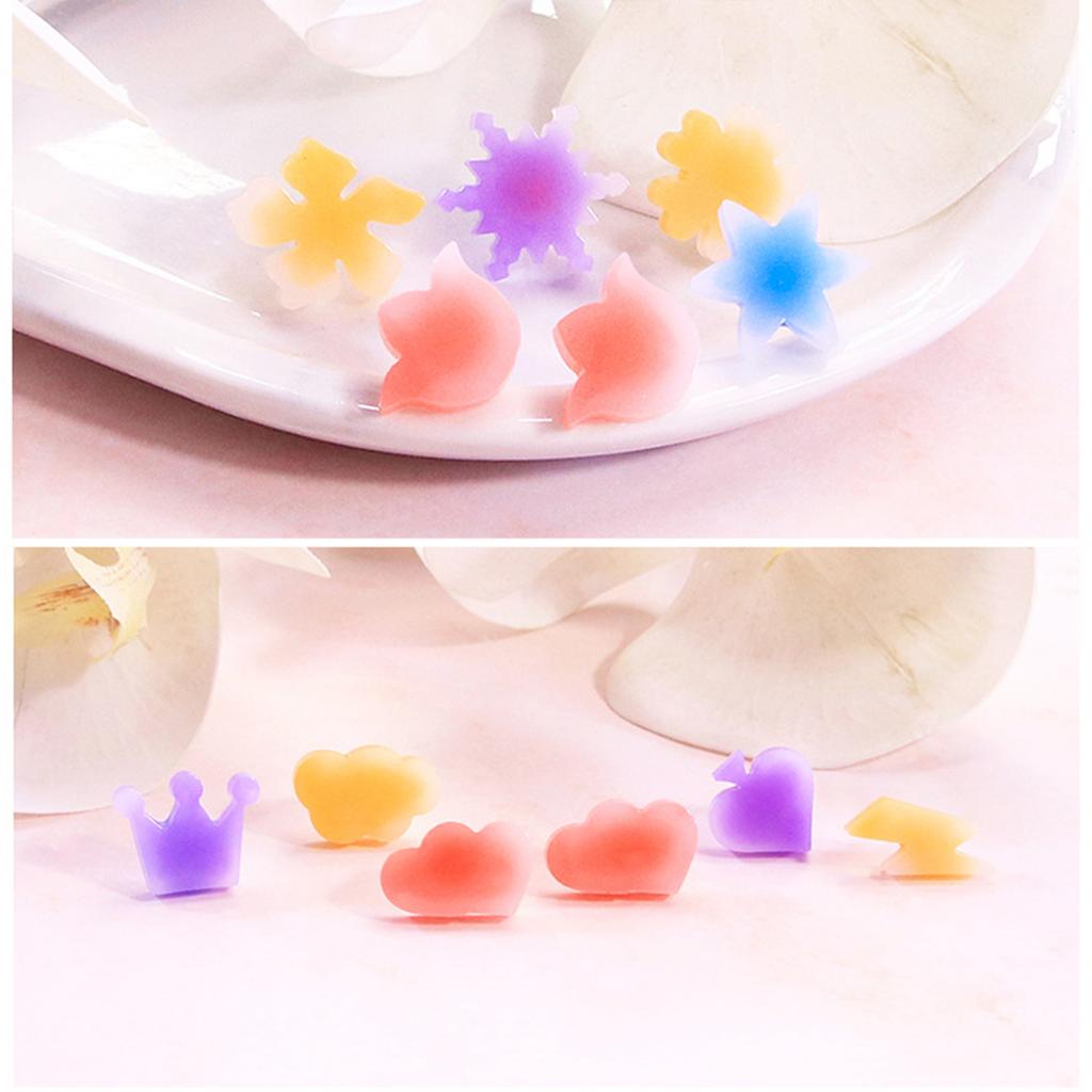 Unique Crystal Earrings Silicone Mold Flexible Mold for Personalized Crystal Earrings Handy Ear Pendant Jewelry Moulds