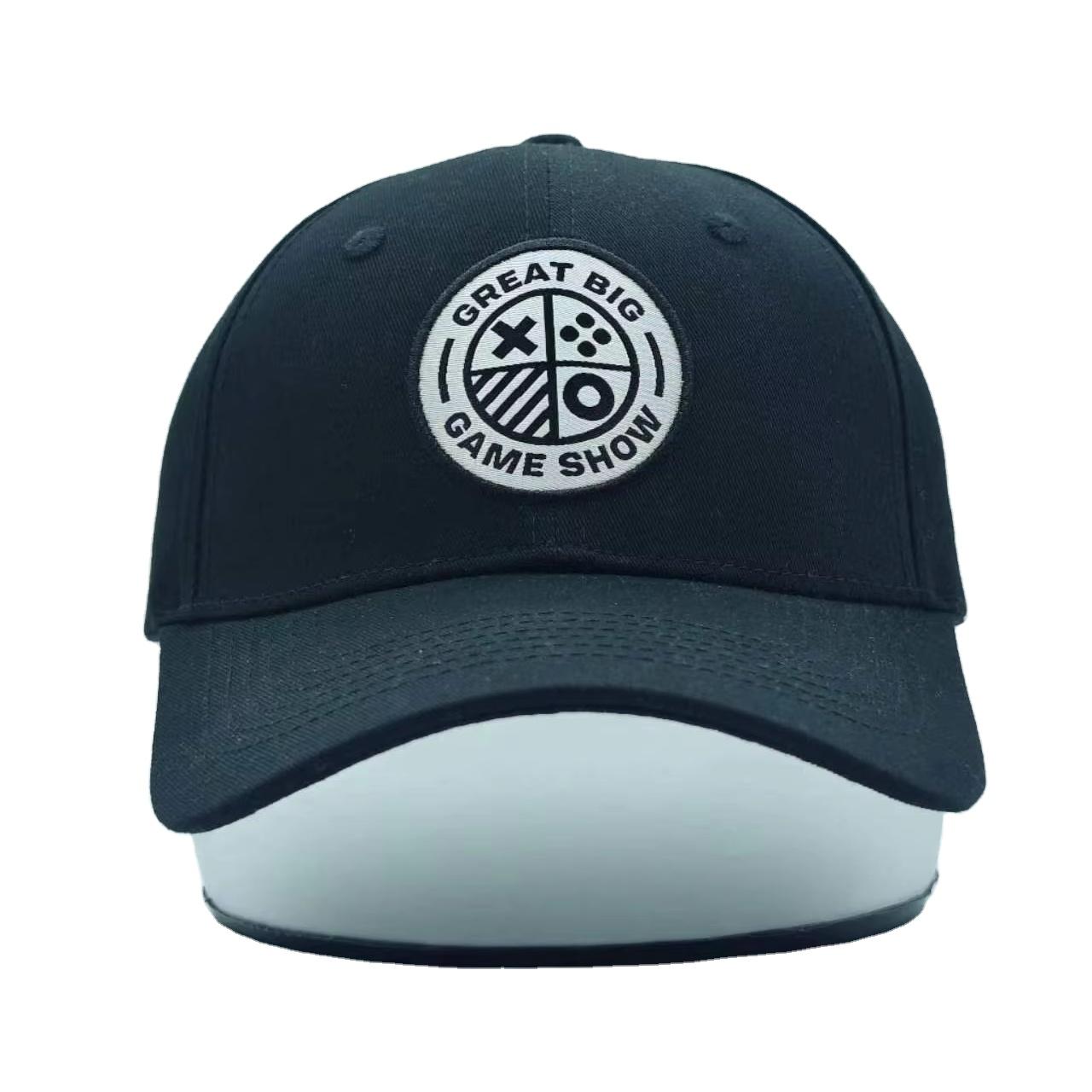 High Quality 6-Panel Canvas Baseball Cap 3D Embroidery Custom Logo Snapback Hat Unisex Formal Business Scene Common 100% Cotton