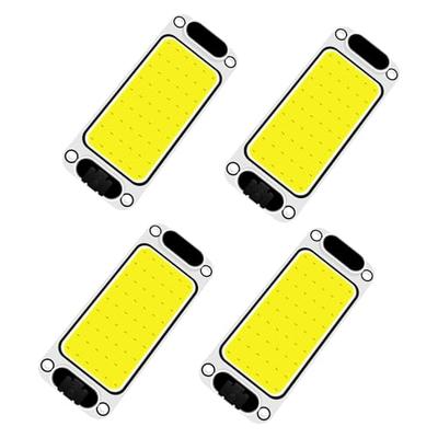 Lampa Pokojowa LED Kazuki DC12-80V, Oświetlenie Wnętrza, Biała, COB, 54 Rzędy, Włącznik/Wyłącznik, Podwójna