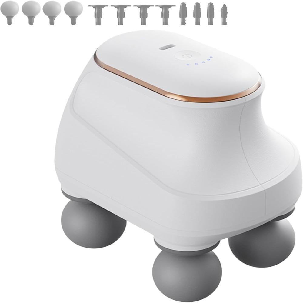 High-Frequency Vibration 4-Head Massager Multifunctional Usage Fast Recovery Waist Massager Ultra-Quiet Operation Durable