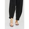 Black Open Front Women's Sandals Summer Shoes Ballerinas