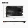 10pcs/Set Makeup Brush Beauty Makeup Tools For Double-headed Eye Shadow Brush Black Pole Eyelashes Cosmetic Tool 