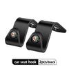 BBDJ3 4pcs Car Seat Storage Headrest Organizer Holder Fastener Hanger For Alfa Romeo GT Stelvio F1 Brera Volante Tonale Gloria Disco