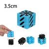 3D Printed Spiral Cone Toy Impossible Pyramid Gourd Christmas Hat Pass Through Sculpture Pyramid Toy Mini Vortex Thread Illusion