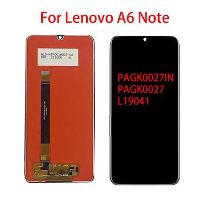 LCD obrazovka pro Lenovo A6 Note L19041 LCD displej dotykový digitizér Kompletní výměna sestavy
