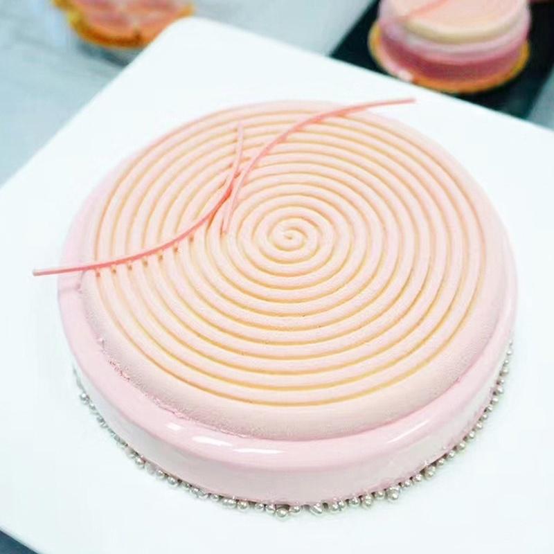 Siliconen Cakevorm Spiraalvorm Fondant Taart Chocolade Banketbakkerij Gereedschap Keuken DIY Bakvorm