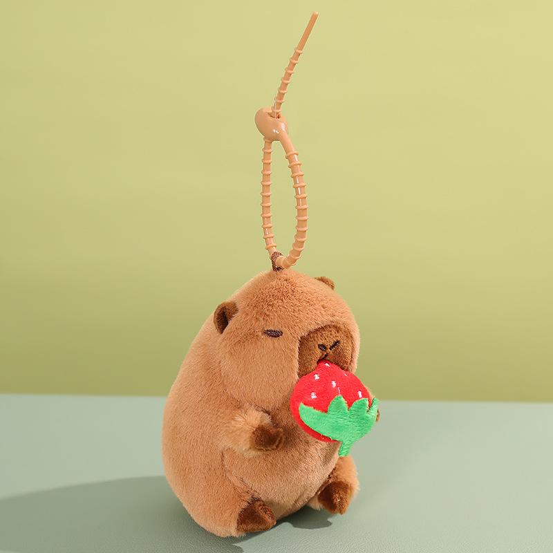 

Leji er Capybara Bala Wagging Tail Plush Pendant 12.5cm